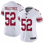 Women Nike Giants 52 Alec Ogletree White Vapor Untouchable Limited Jersey Dzhi,baseball caps,new era cap wholesale,wholesale hats